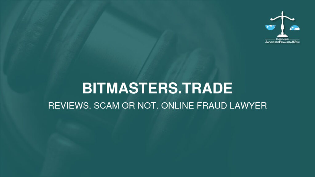 bitmasters.trade: cuidado con la estafa. Trading en línea falso