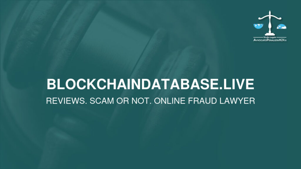 blockchaindatabase.live: avis, arnaque ou pas? Est-il possible de récupérer l’argent?