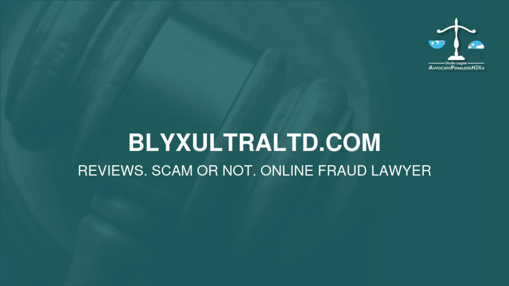 blyxultraltd.com: attenzione alla truffa. Falso trading on line