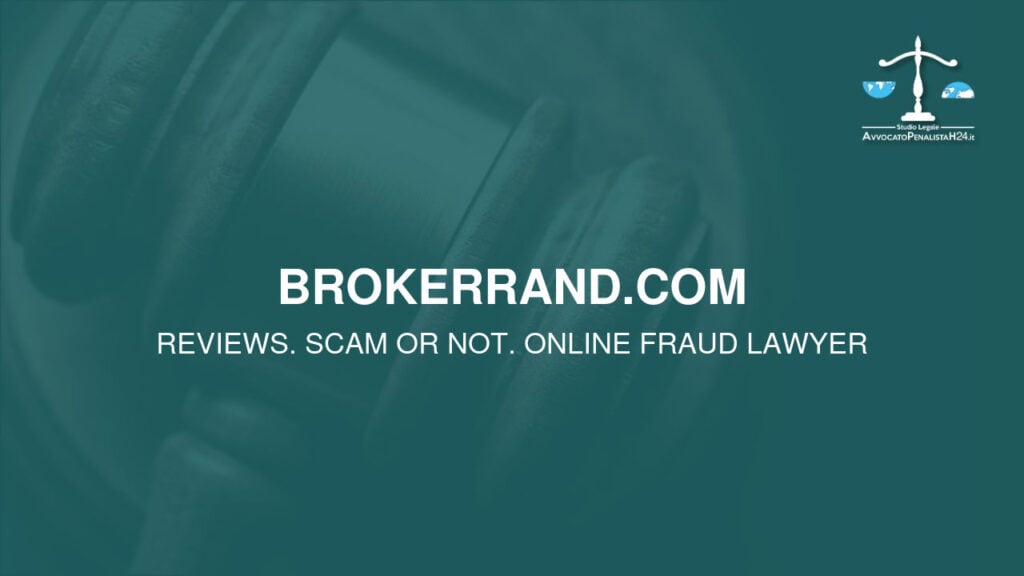 brokerrand.com: avis, arnaque ou pas? Est-il possible de récupérer l’argent?
