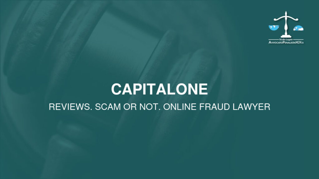 CapitalONE: attenzione alla truffa. Falso trading on line
