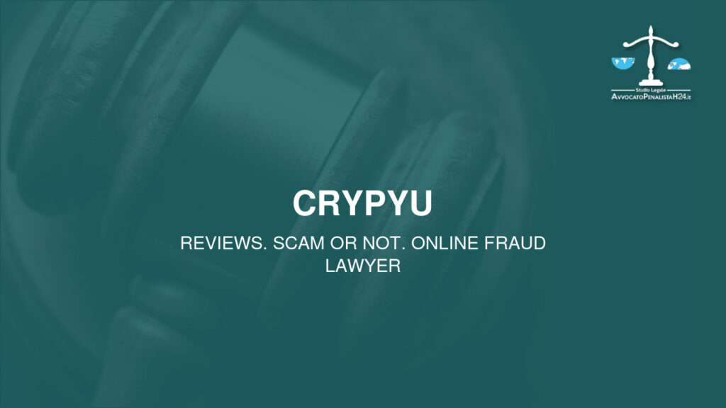 Crypyu: cuidado con la estafa. Trading en línea falso