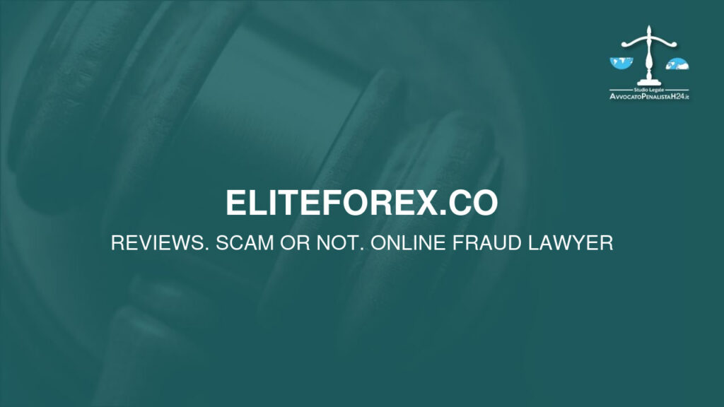 eliteforex.co: cuidado con la estafa. Trading en línea falso