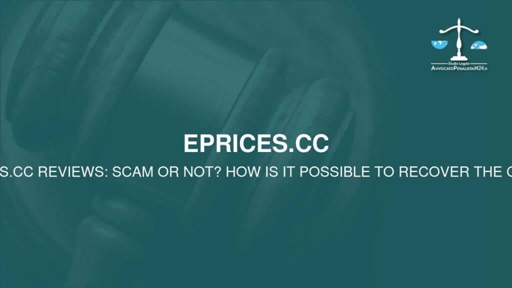 Avis sur eprices.cc: arnaque ou pas? Est-il possible de récupérer l’argent?