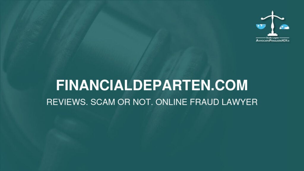 financialdeparten.com: cuidado con la estafa. Trading en línea falso