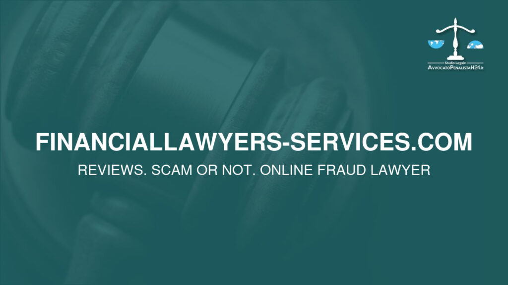 financiallawyers-services.com: cuidado con la estafa. Trading en línea falso