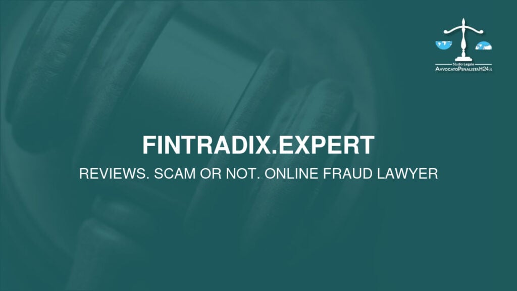 fintradix.expert: avis, arnaque ou pas? Est-il possible de récupérer l’argent?