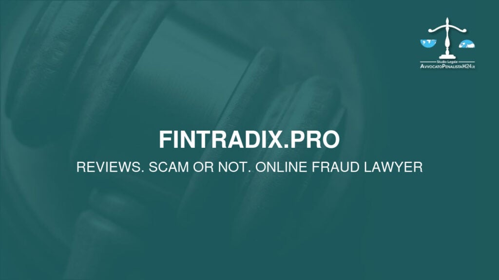 fintradix.pro: avis, arnaque ou pas? Est-il possible de récupérer l’argent?