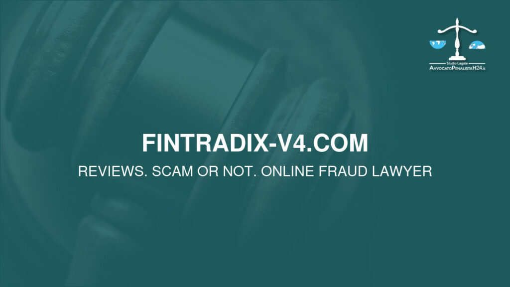 fintradix-v4.com: cuidado con la estafa. Trading en línea falso