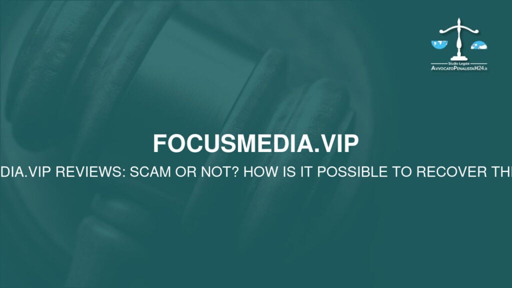 Avis sur focusmedia.vip: arnaque ou pas? Est-il possible de récupérer l’argent?