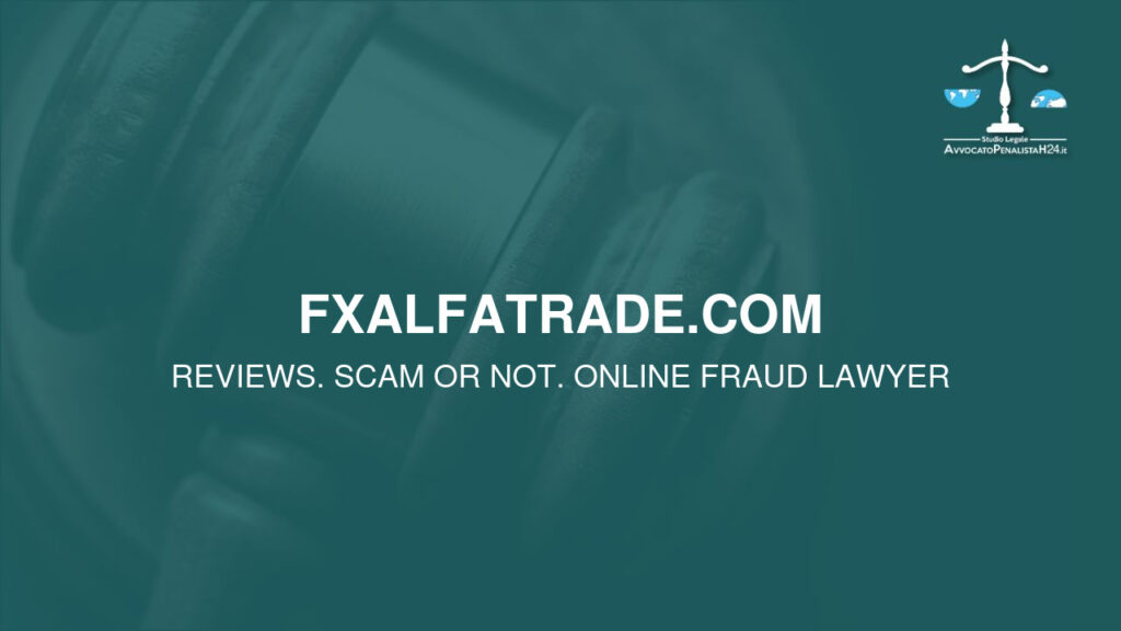 fxalfatrade.com: avis, arnaque ou pas? Est-il possible de récupérer l’argent?