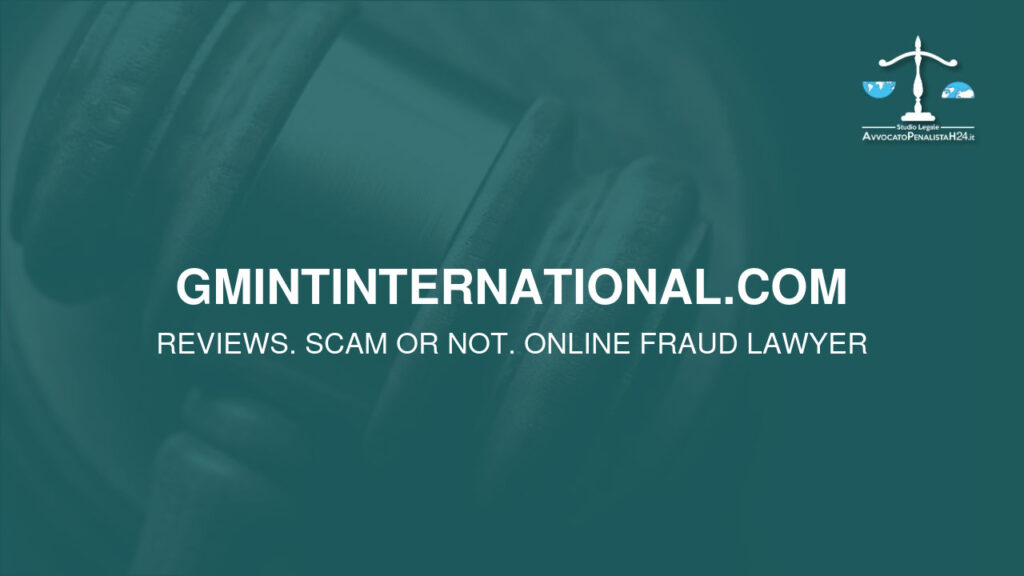 gmintinternational.com: avis, arnaque ou pas? Est-il possible de récupérer l’argent?
