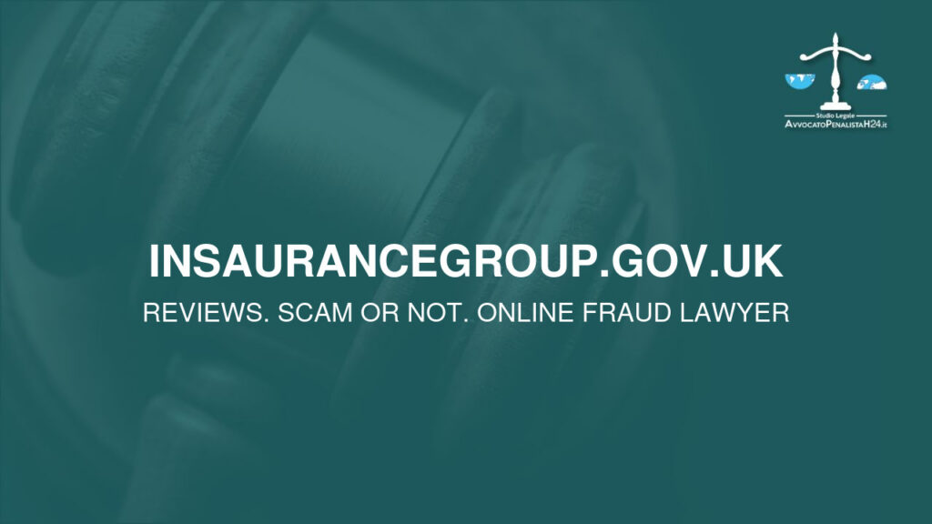 insaurancegroup.gov.uk: cuidado con la estafa. Trading en línea falso