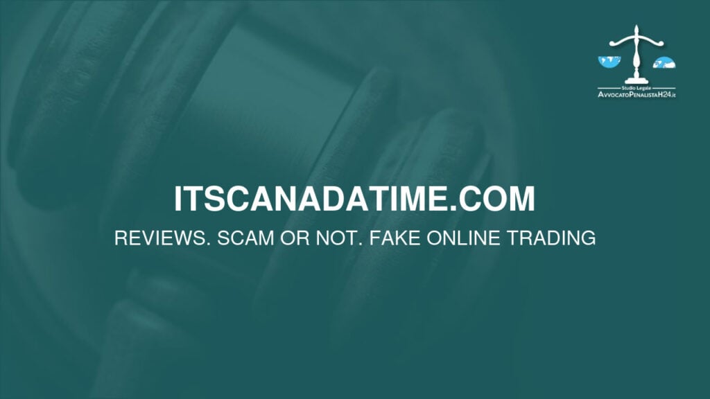 itscanadatime.com: attenzione alla truffa. Falso trading on line