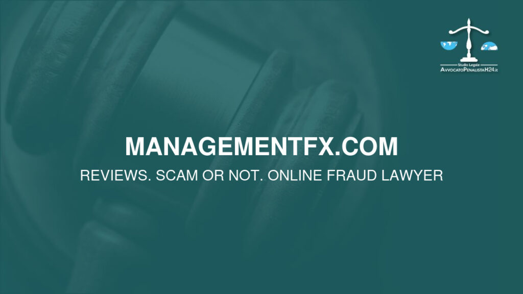 managementfx.com: avis, arnaque ou pas? Est-il possible de récupérer l’argent?