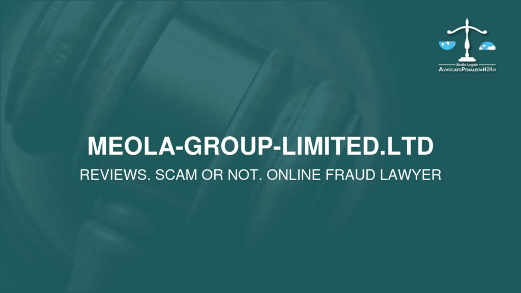 meola-group-limited.ltd: avis, arnaque ou pas? Est-il possible de récupérer l’argent?