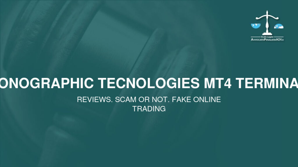 Monographic tecnologies mt4 terminal : reviews. Scam or not. Fake online trading