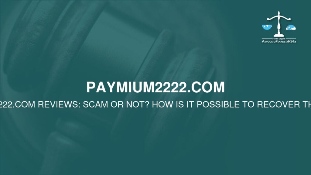 Avis sur paymium2222.com: arnaque ou pas? Est-il possible de récupérer l’argent?