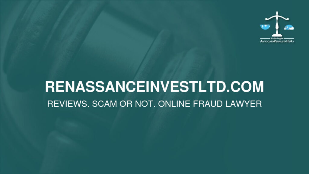 renassanceinvestltd.com: cuidado con la estafa. Trading en línea falso