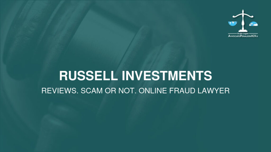Russell Investments: attenzione alla truffa. Falso trading on line