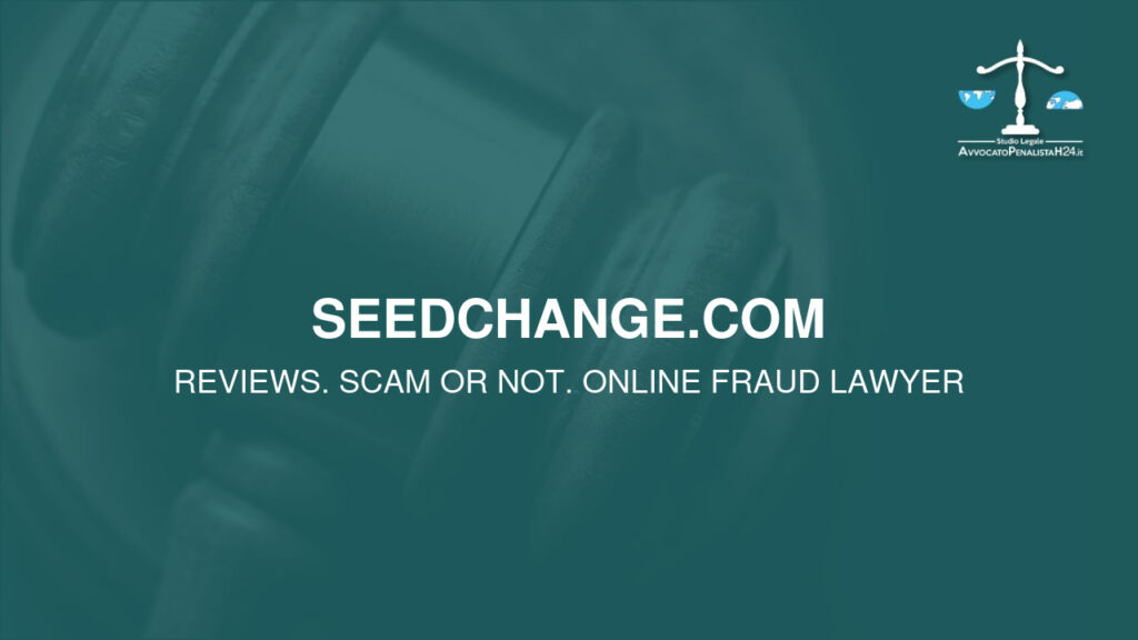 seedchange.com: avis, arnaque ou pas? Est-il possible de récupérer l’argent?