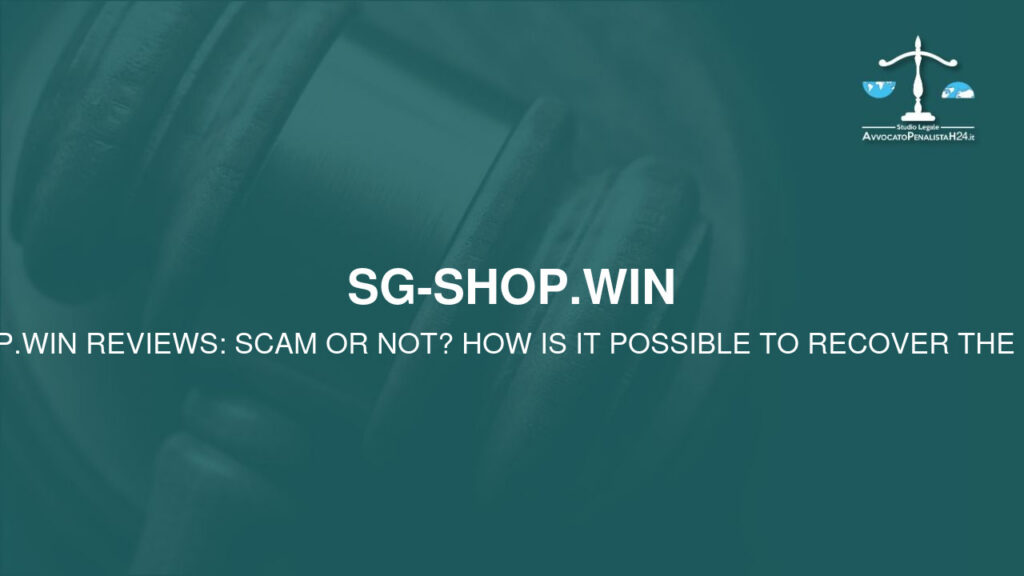 Reseñas de sg-shop.win: ¿estafa o no? ¿Cómo es posible recuperar el capital?