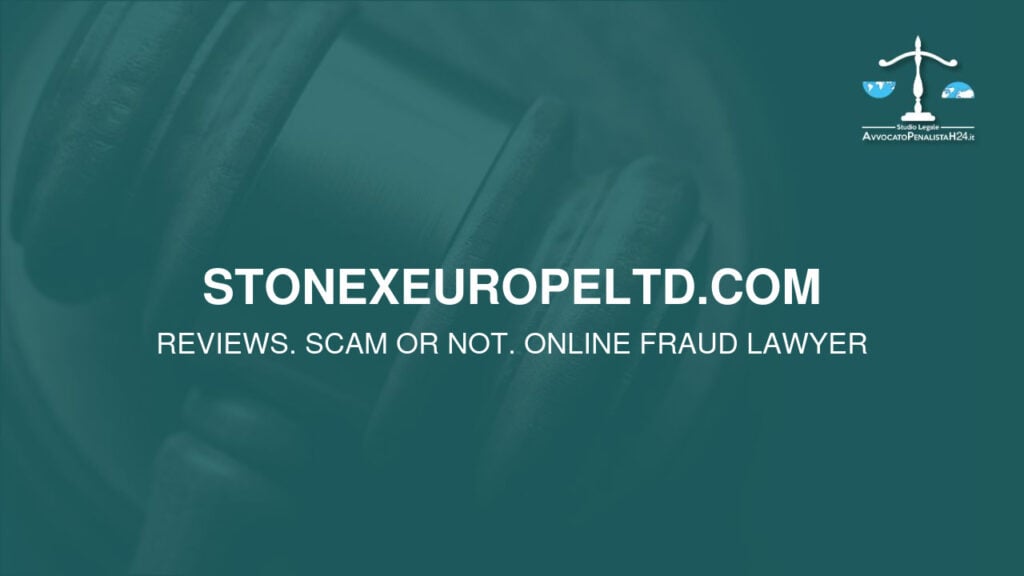 stonexeuropeltd.com: cuidado con la estafa. Trading en línea falso
