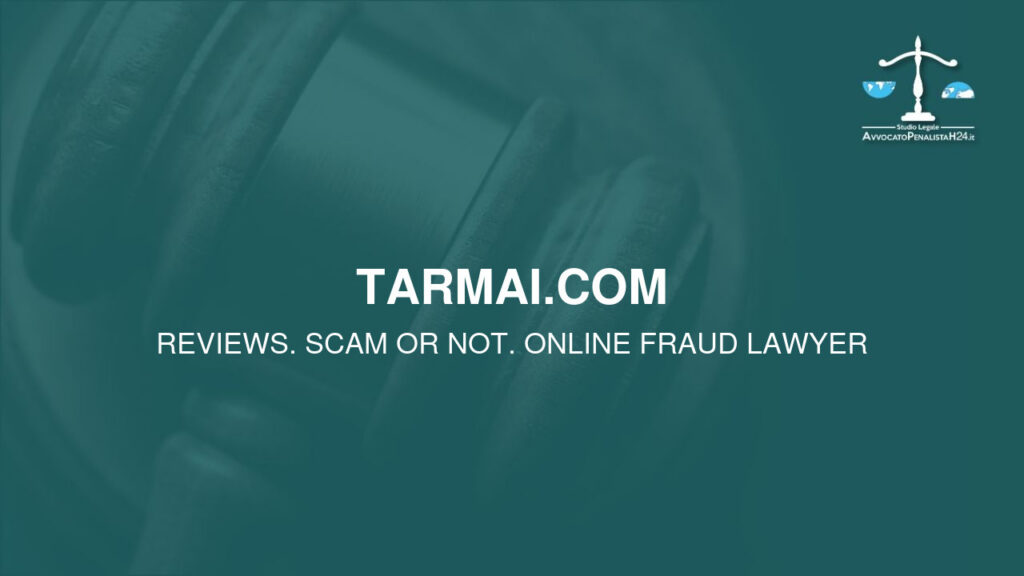 tarmai.com: attenzione alla truffa. Falso trading on line