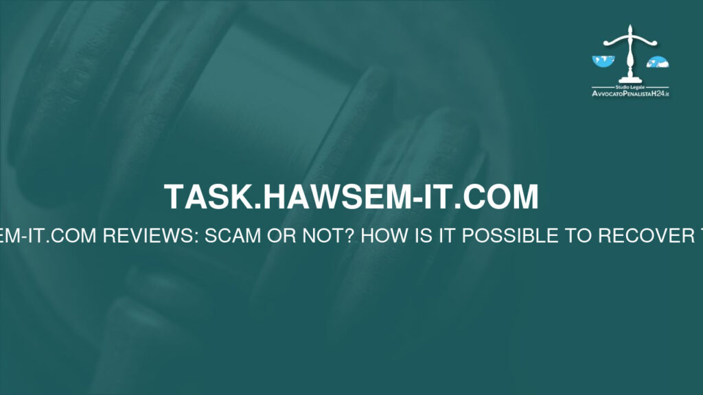 Avis sur task.hawsem-it.com: arnaque ou pas? Est-il possible de récupérer l’argent?