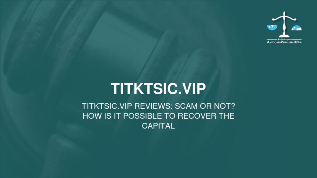 Reseñas de titktsic.vip: ¿estafa o no? ¿Cómo es posible recuperar el capital?