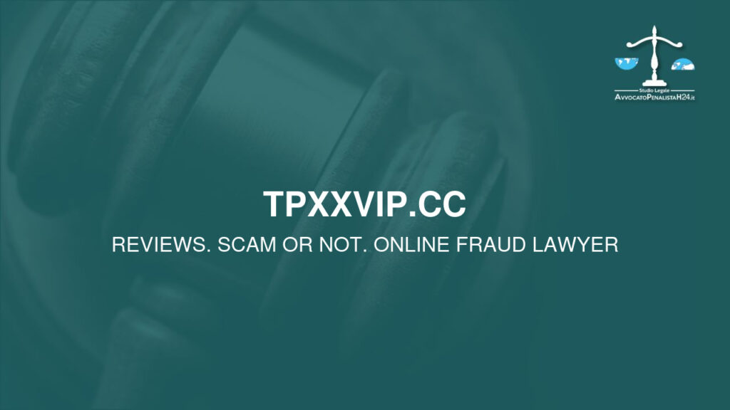 tpxxvip.cc: avis, arnaque ou pas? Est-il possible de récupérer l’argent?