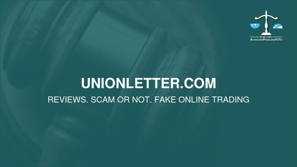unionletter.com: avis arnaques en ligne. Avocat fraude en ligne