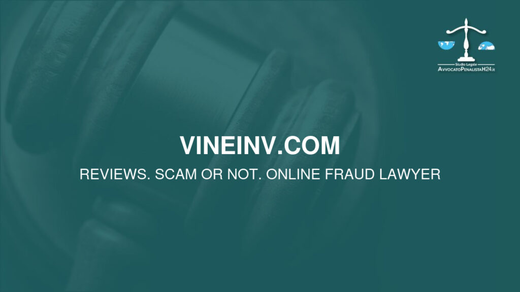 vineinv.com: attenzione alla truffa. Falso trading on line