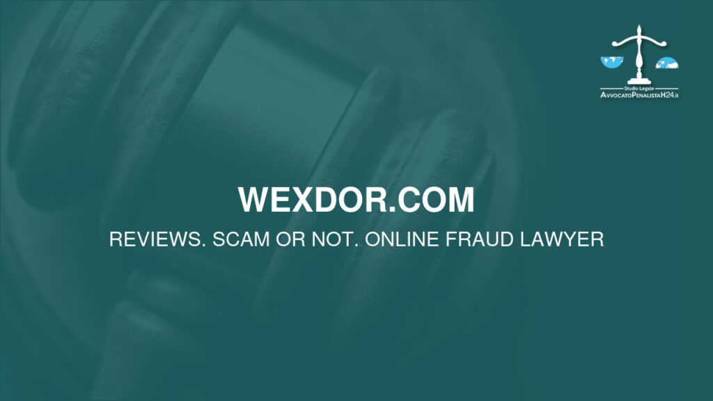 wexdor.com: avis, arnaque ou pas? Est-il possible de récupérer l’argent?