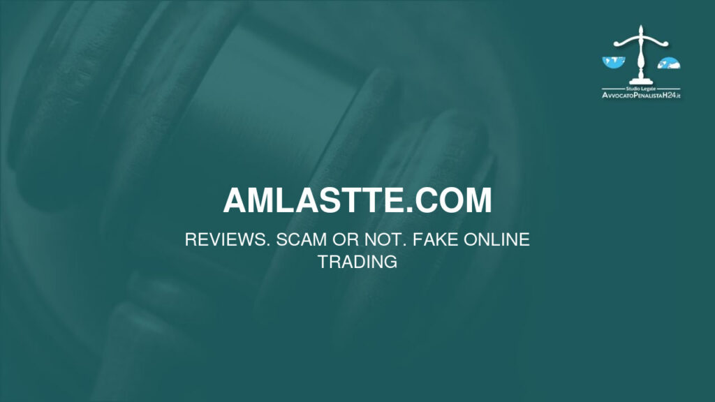 amlastte.com: reviews. Scam or not. Fake online trading