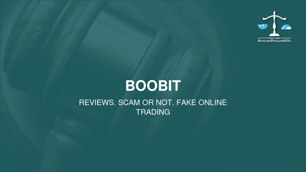 Boobit: reviews. Scam or not. Fake online trading