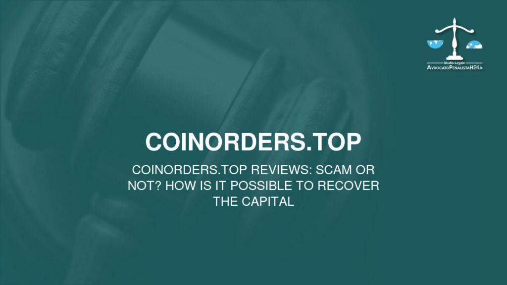 coinorders.top reviews: scam or not? How is it possible to recover the capital