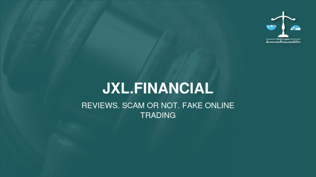 jxl.financial: cuidado con la estafa. Trading en línea falso