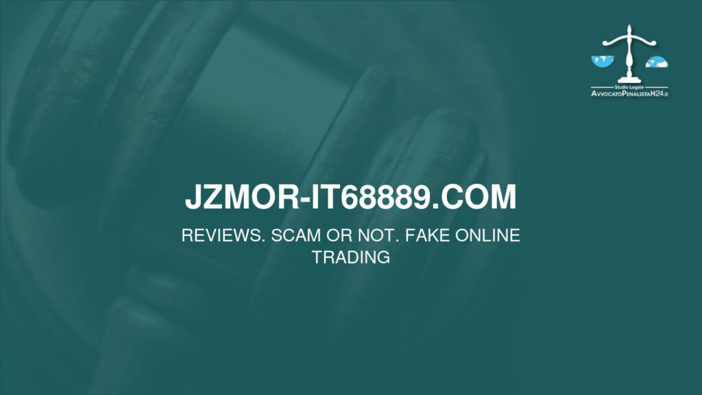 jzmor-it68889.com: reviews. Scam or not. Fake online trading