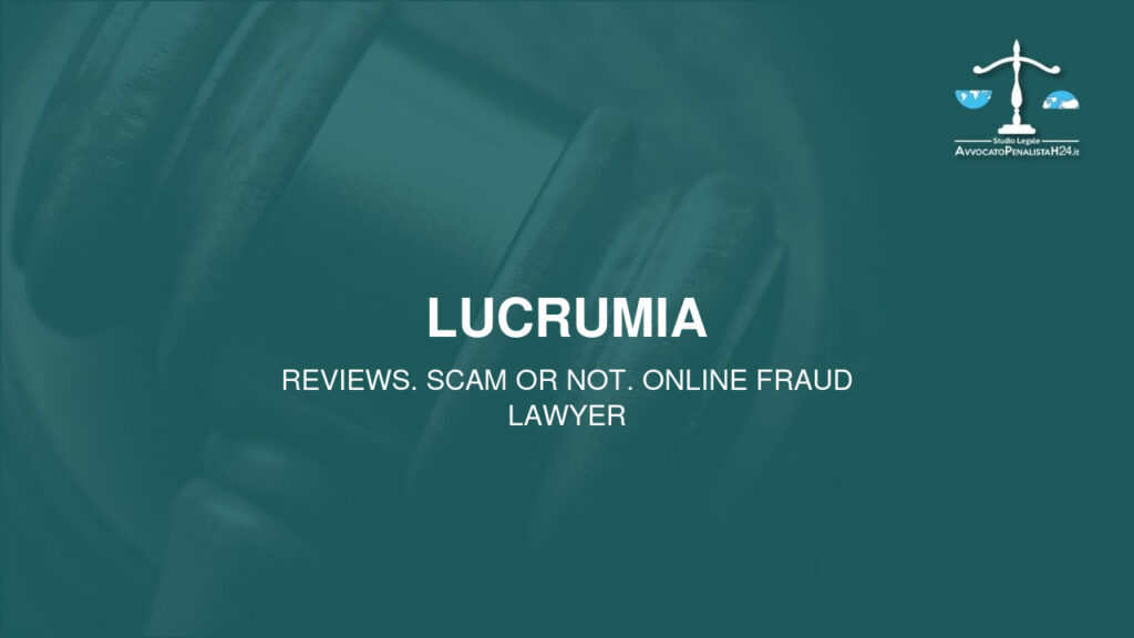 Lucrumia: reviews. Scam or not. Online fraud lawyer