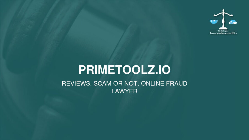 primetoolz.io: attenzione alla truffa. Falso trading on line
