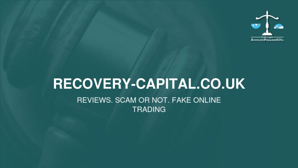 recovery-capital.co.uk: attenzione alla truffa. Falso trading on line