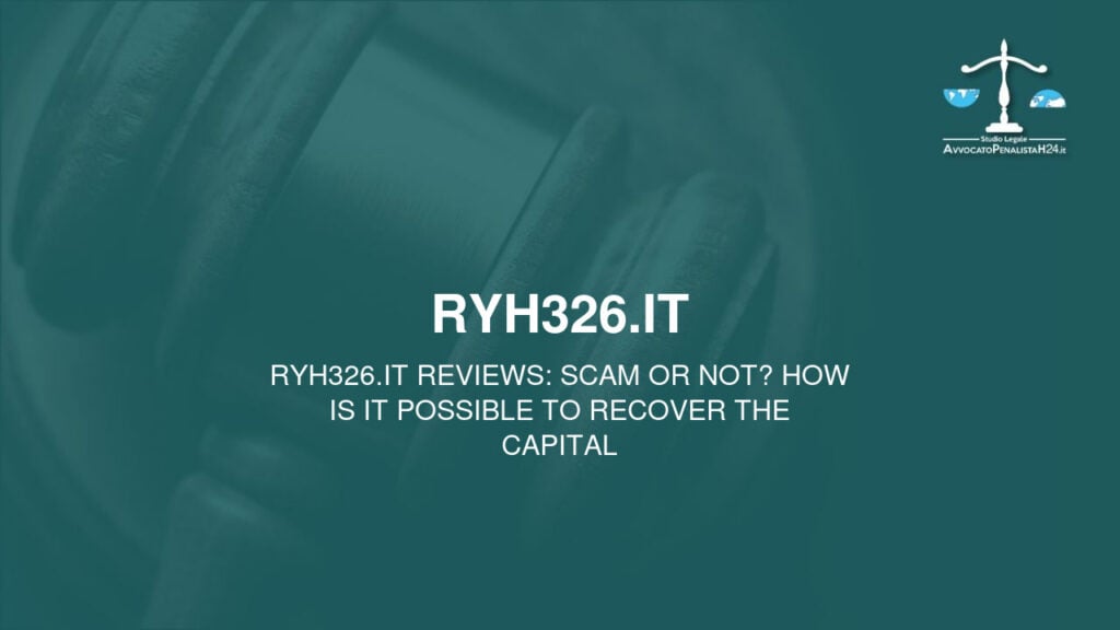 Ryh326.it reviews: scam or not? How is it possible to recover the capital