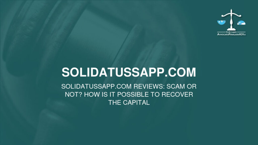 solidatussapp.com reviews: scam or not? How is it possible to recover the capital