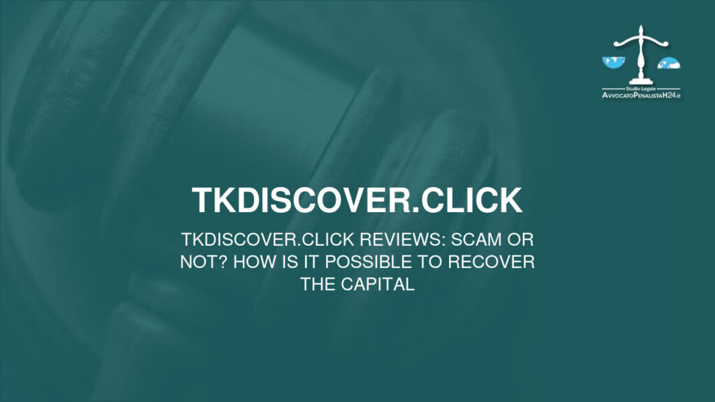 tkdiscover.click reviews: scam or not? How is it possible to recover the capital