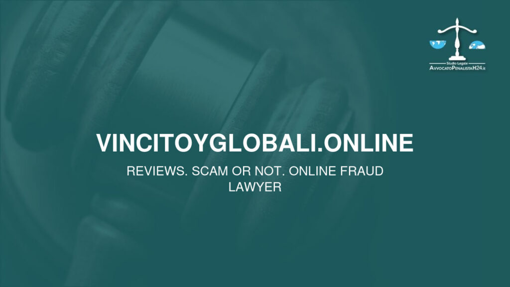 vincitoyglobali.online: attenzione alla truffa. Falso trading on line