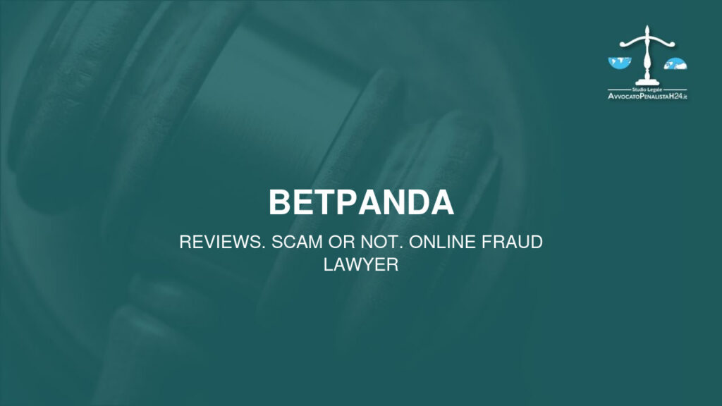 Betpanda: attenzione alla truffa. Falso trading on line