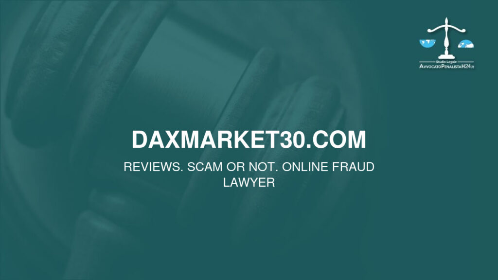 daxmarket30.com: attenzione alla truffa. Falso trading on line