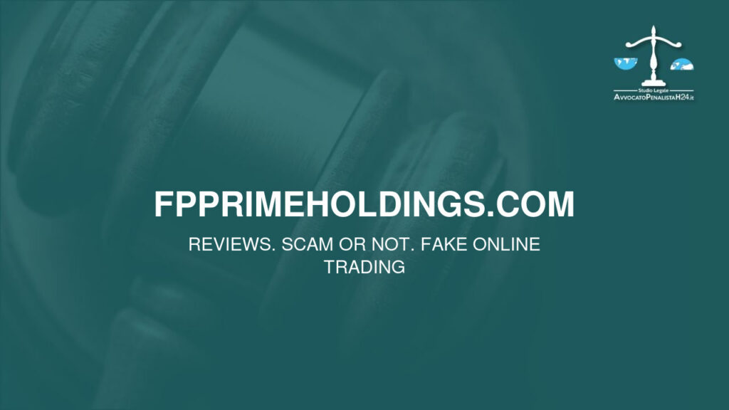 fpprimeholdings.com: attenzione alla truffa. Falso trading on line