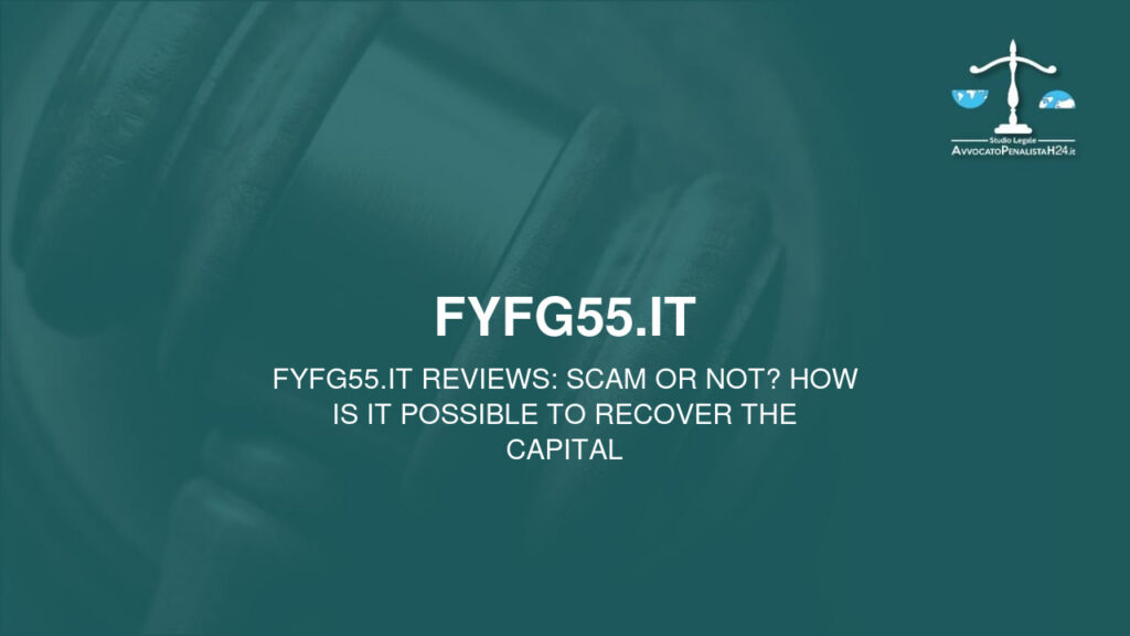 fyfg55.it reviews: scam or not? How is it possible to recover the capital